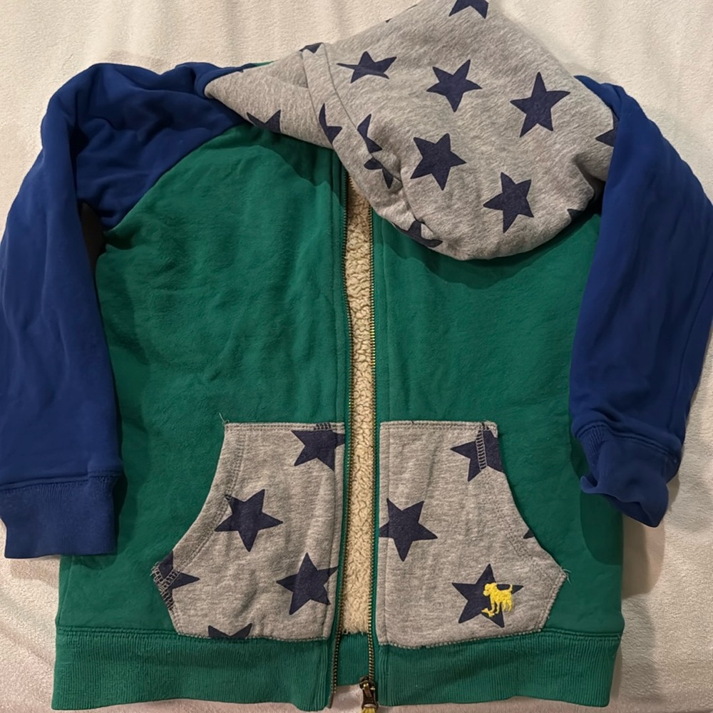 Boys fleece lined jacket